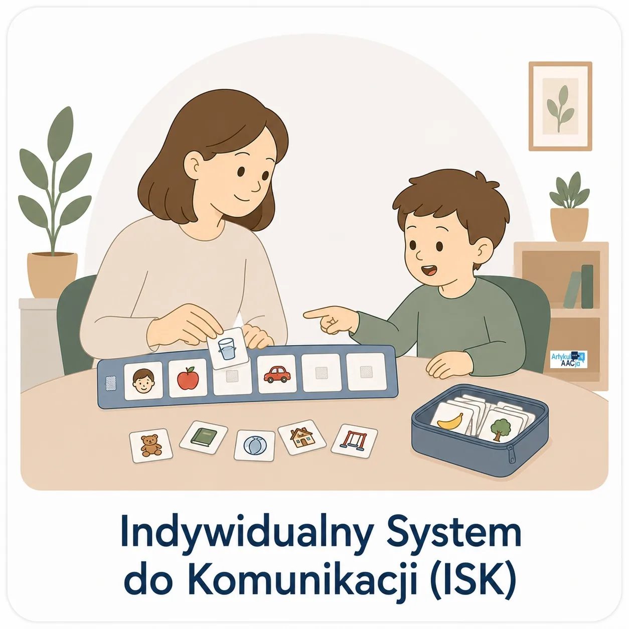 Indywidualny System do Komunikacji ISK dla dziecka w Gabinecie ArtykulAAcja na Ursynowie