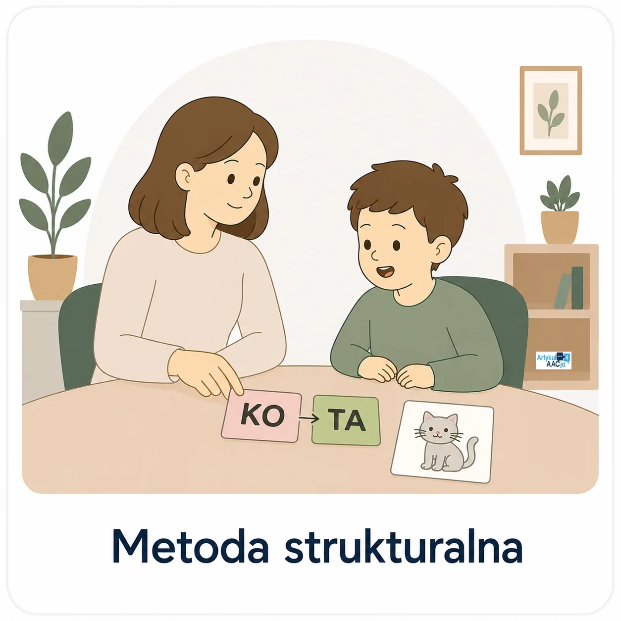 ilustracja na czym polega Metoda strukturalna w Gabinecie ArtykulAACja na Ursynowie