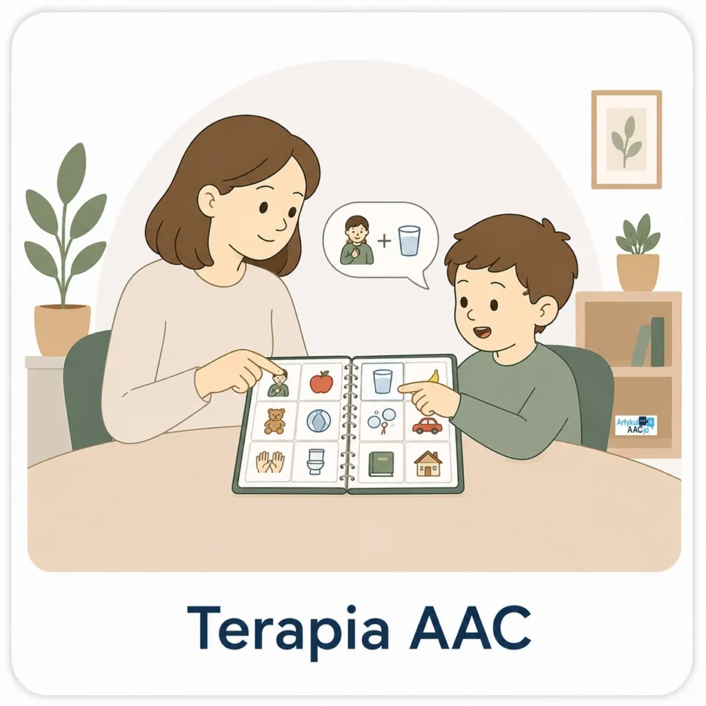 Terapia komunikacji wspomagającej i alternatywnej AAC dziecka podczas zajęć w Gabinecie ArtykulAAcja na Ursynowie