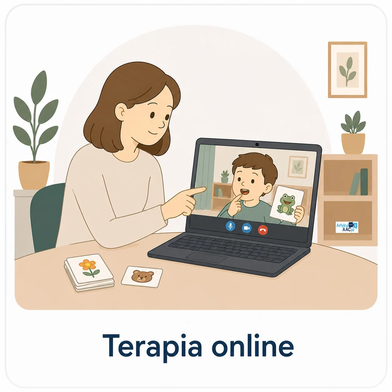 Terapia logopedyczna online dla dzieci z różnych miejscowości w Gabinecie ArtykulAACja na Ursynowie
